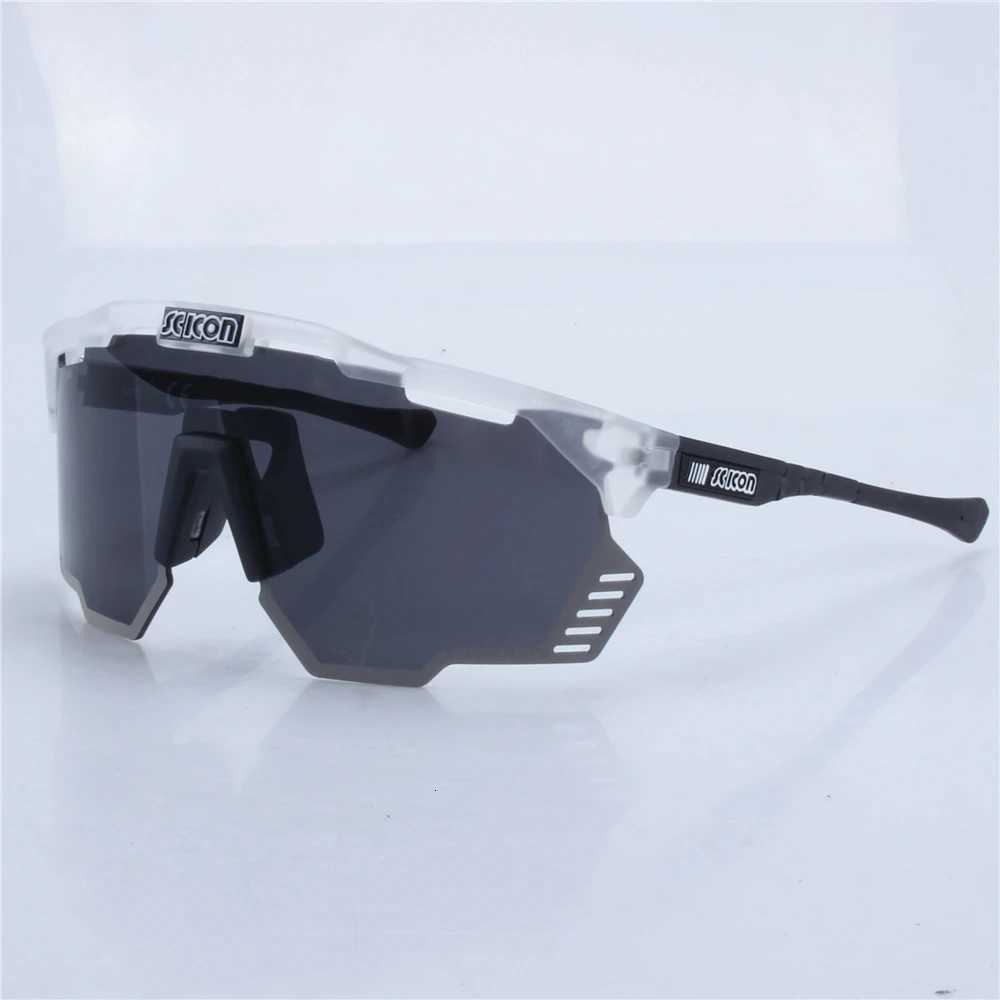 UV400 KUNKEN SCICON Cycling AEROSHADE Sunglasses with Case - Outdoor Sports Men's MTB Road Bike Eyewear Women's Goggles C260810 - view 4