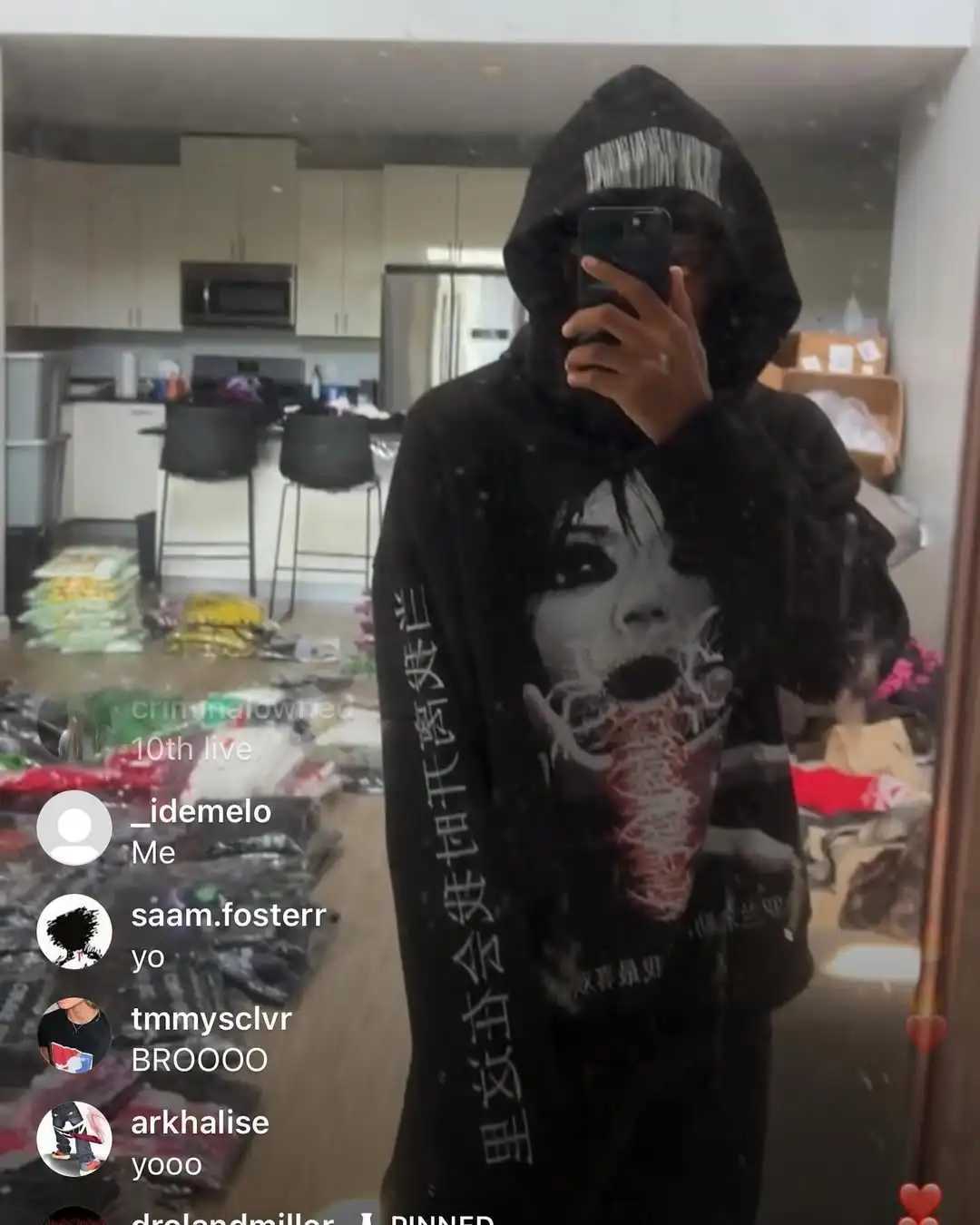 Women Droland Hoodies Miller Unnamed Goth Streetwear Tops Grunge Punk Harajuku Sweatshirt Oversized Hoodie Y2k Clothes R260827 - view 4