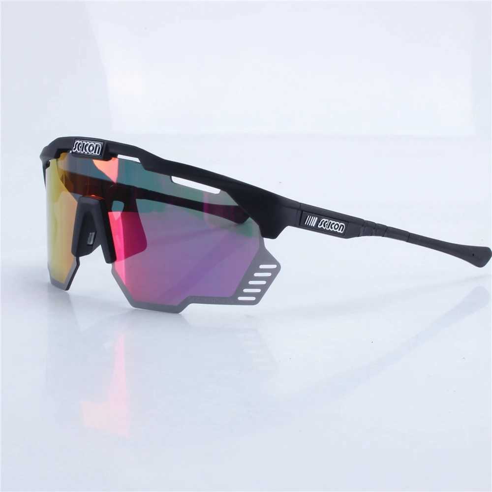 UV400 KUNKEN SCICON Cycling AEROSHADE Sunglasses with Case - Outdoor Sports Men's MTB Road Bike Eyewear Women's Goggles C260810 - view 5