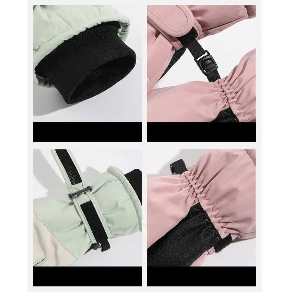 Warm Ski Gloves Windproof Winter Snow Snowboard Outdoor Sports Mittens Non-slip Thicken Cycling Gloves Skiing Snowboarding N260811 - view 5