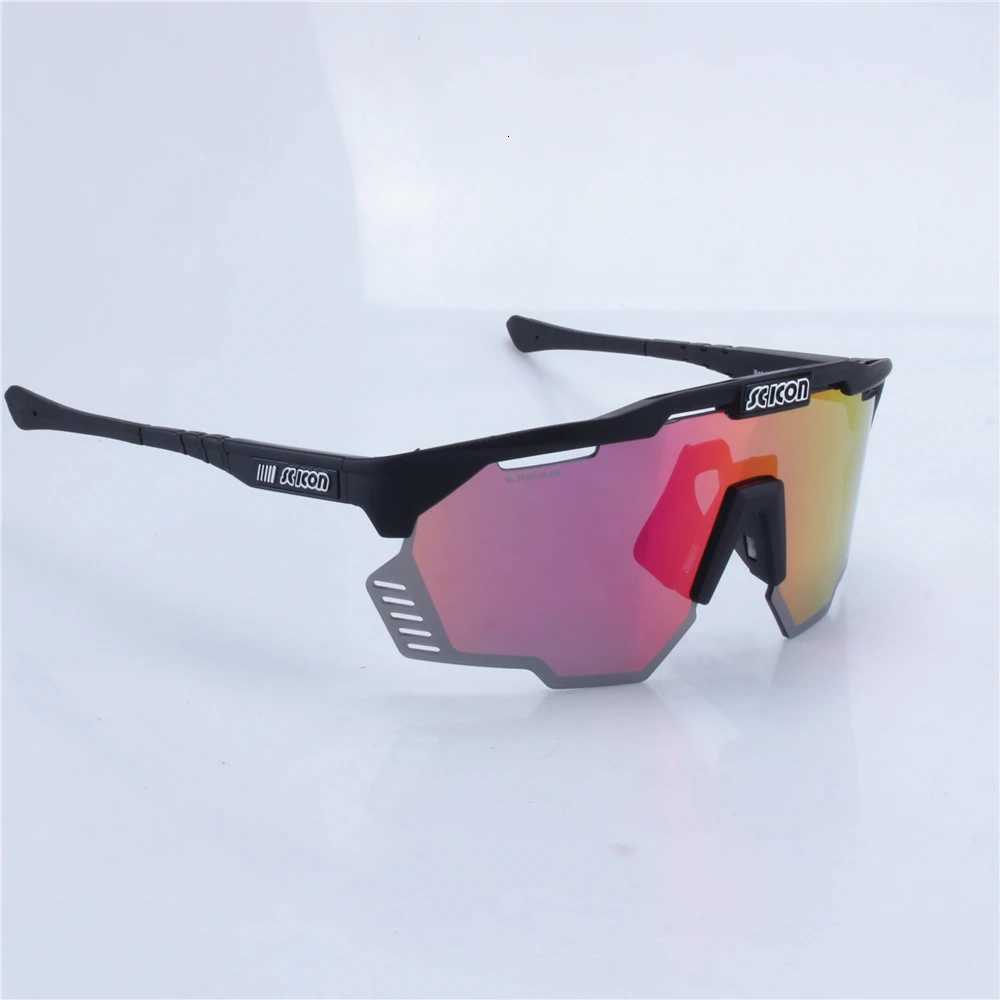 UV400 KUNKEN SCICON Cycling AEROSHADE Sunglasses with Case - Outdoor Sports Men's MTB Road Bike Eyewear Women's Goggles C260810