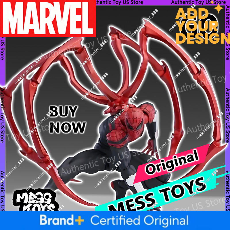 Original Mess Superior Spider Man Doctor Octopus Peter Parker Messtoys Spiderman Neighbor Anime Action Figure Gifts Toys 65b