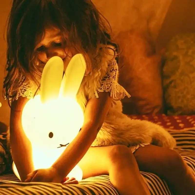 Miffy Kawaii Colorful Remote-controlled 28CM Bedroom Ambient Light Cartoon Night Light Cute Gift Toy C260810 - view 4