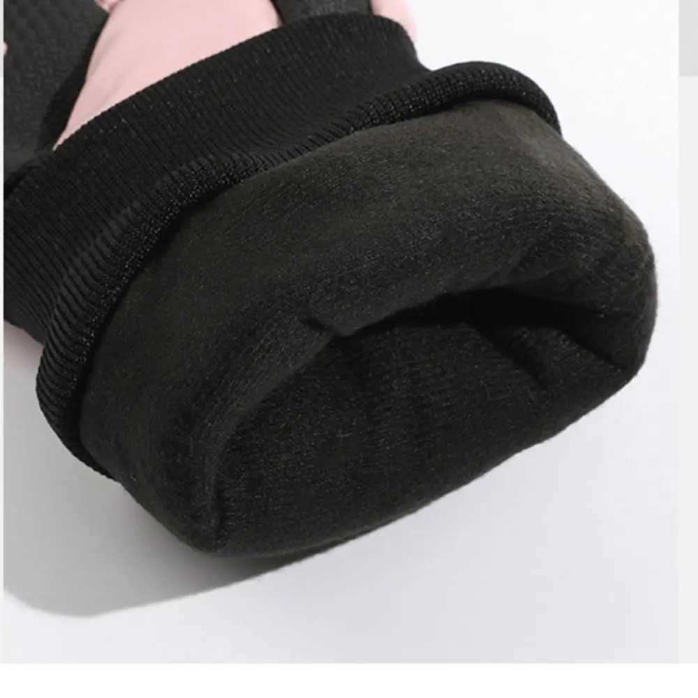 Warm Ski Gloves Windproof Winter Snow Snowboard Outdoor Sports Mittens Non-slip Thicken Cycling Gloves Skiing Snowboarding N260811 - view 6