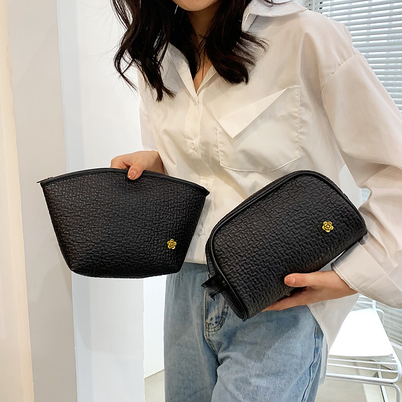 Luxury Designer Luxury 2026 Hot Makeup Portable Large Capacity Travel Waterproof Wash And Black Storage Bag For Women - view 6