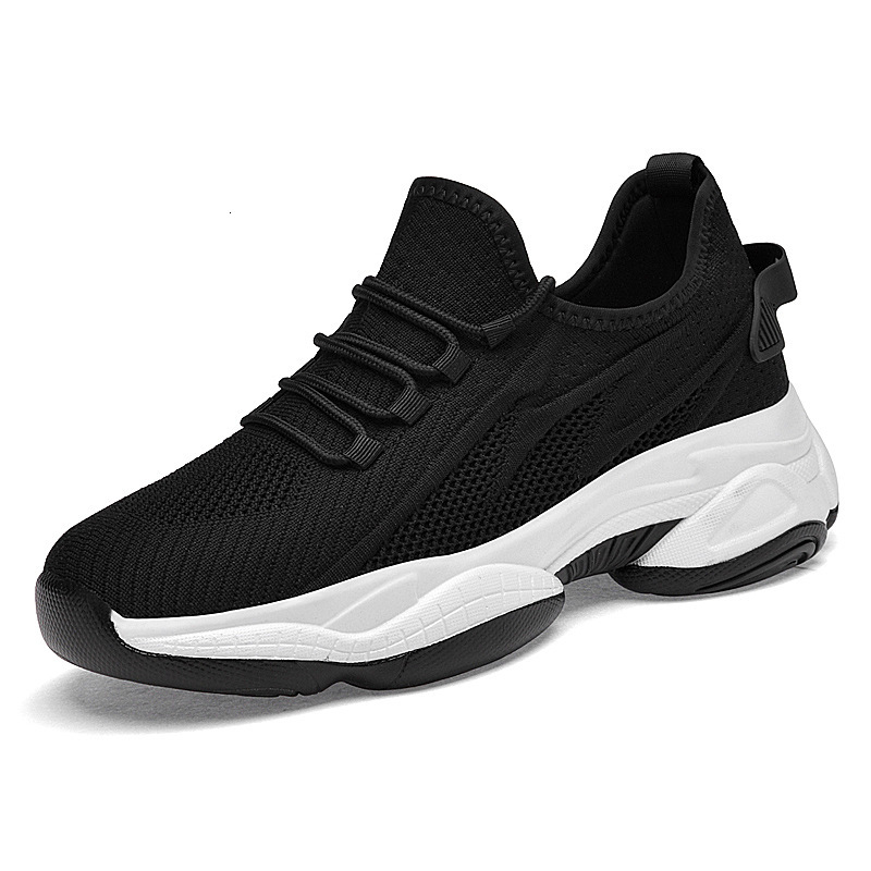 Men's Height Increasing Sneakers 8CM Hidden Lift Breathable Mesh Casual Running Shoes Soft Sole Elevator hot design Sports Shoes - view 4