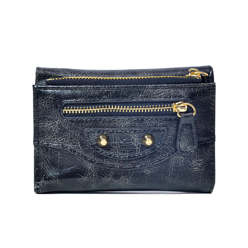 Wallets Designers Woman Coin Pouch Featuring Brass Hardware And Rivet Details Minimalist Style Small Wallet For Everyday Use - view 8