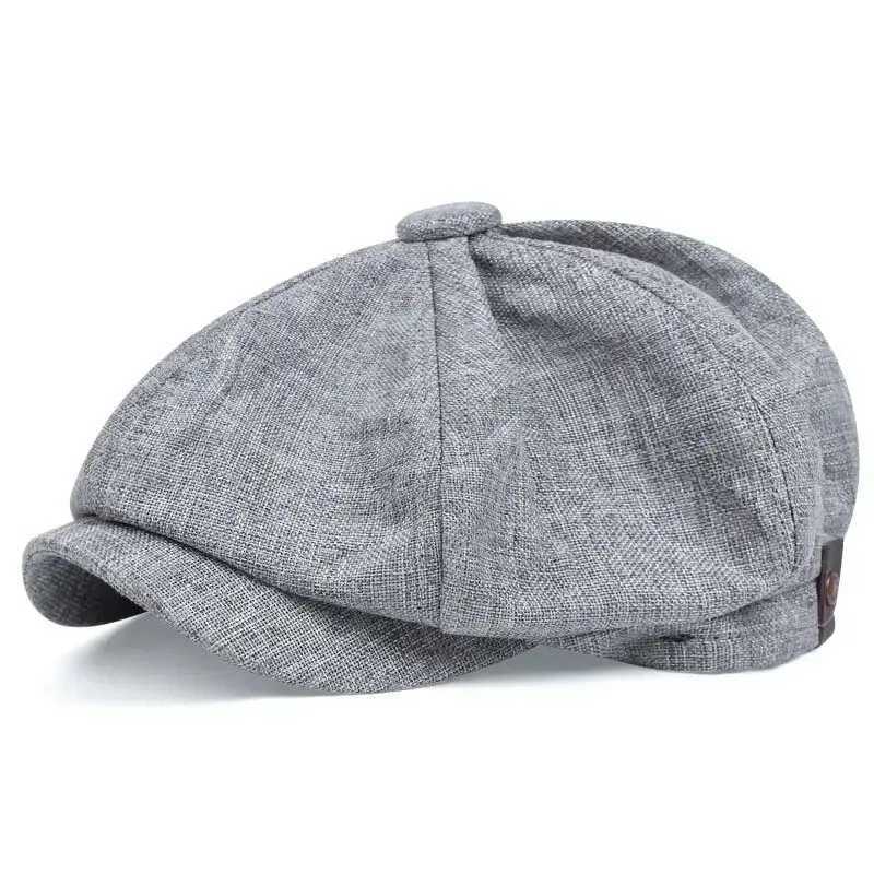 Men Casual Peaky Blinders hat Spring Autumn Retro Beret Hats Wild Casual Hats Unisex Wild Octagonal Cap girl Newsboy English hat Z260812 - view 5