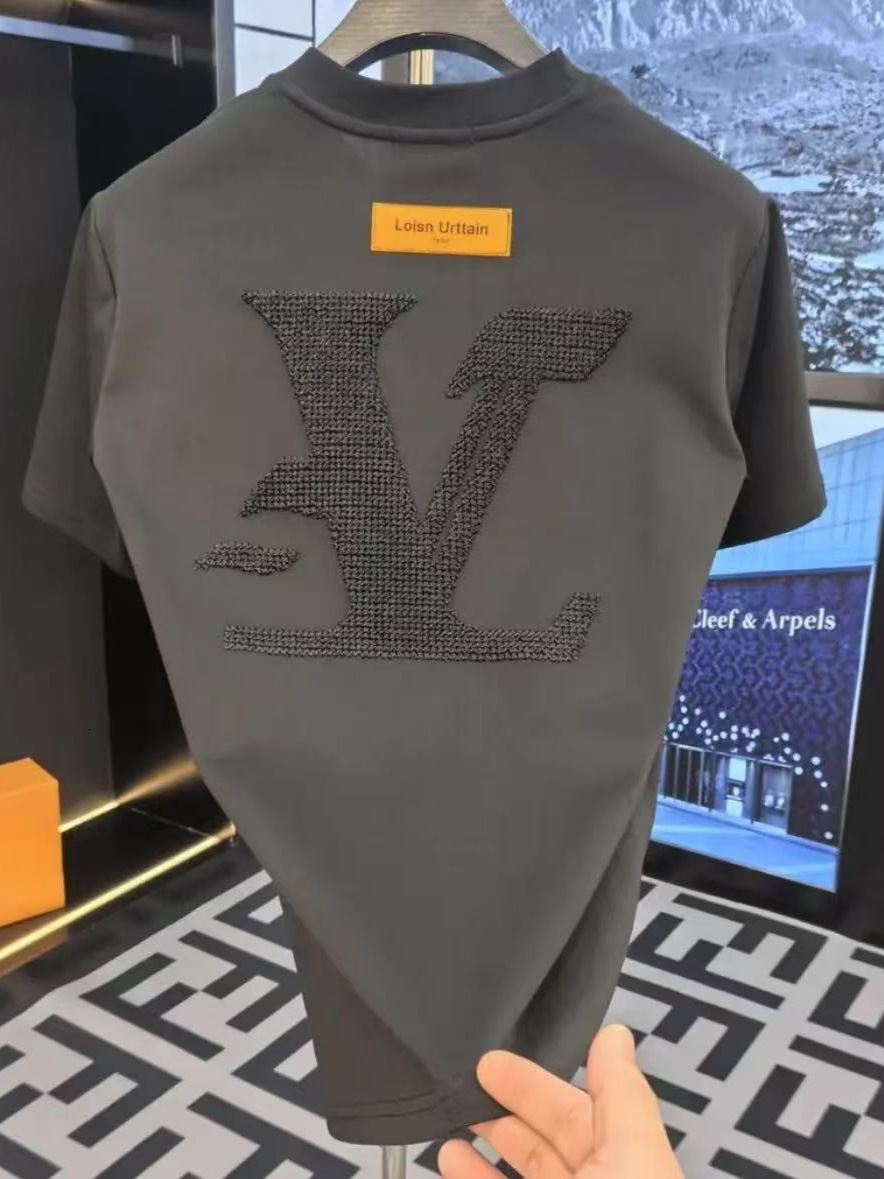 Embroidered T-Shirt Unisex Fashion Versatile Classic Design Breathable Comfortable High-Quality Short Sleeve American High Street - view 5