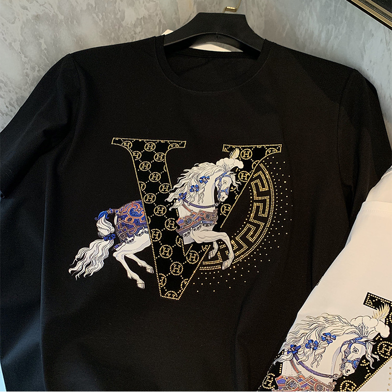 Designer's New Minimalist Casual Summer New Style Men's Short-sleeved Shirt With High-end Fashionable Design Large Size With Patterned Ice S - view 3
