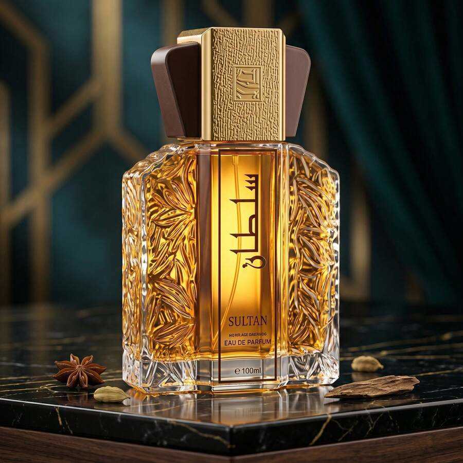FOF-BODY 100ml Arabian-Inspired Men's Fragrance Long-Lasting Woody Scent Father's Day Gift Couple's Date Dinner Romance Fragrance. X260