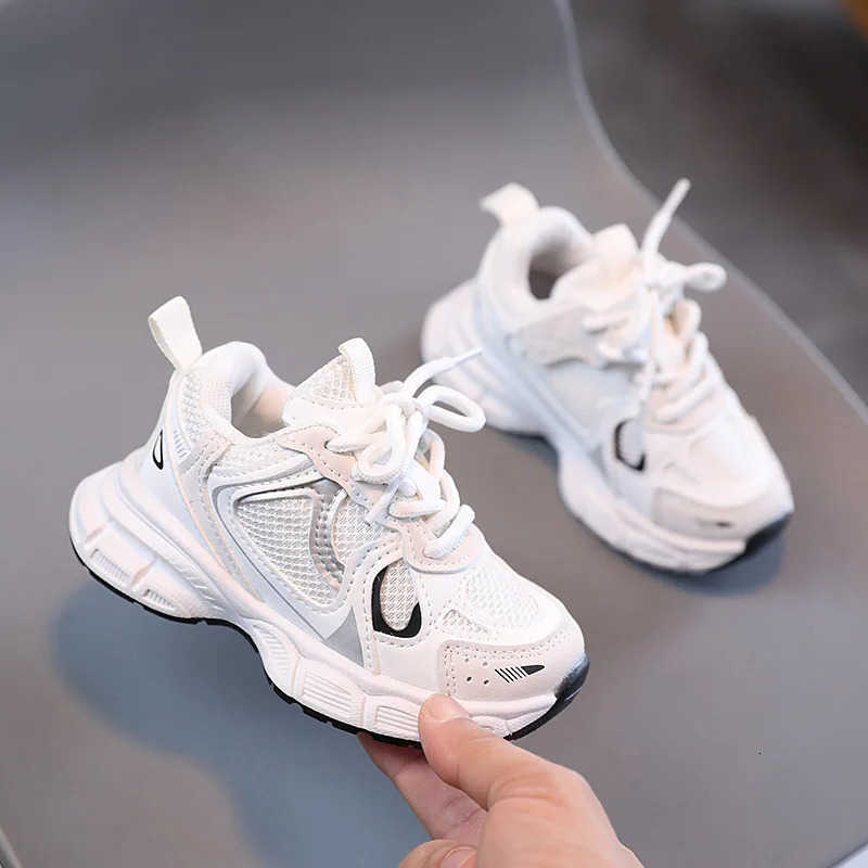 Sports Autumn Children Spring and Shoes Unisex Kids Sneakers Mesh Upper Breathable Basketball Shoes Tennis Casual Flats Footwear L260812