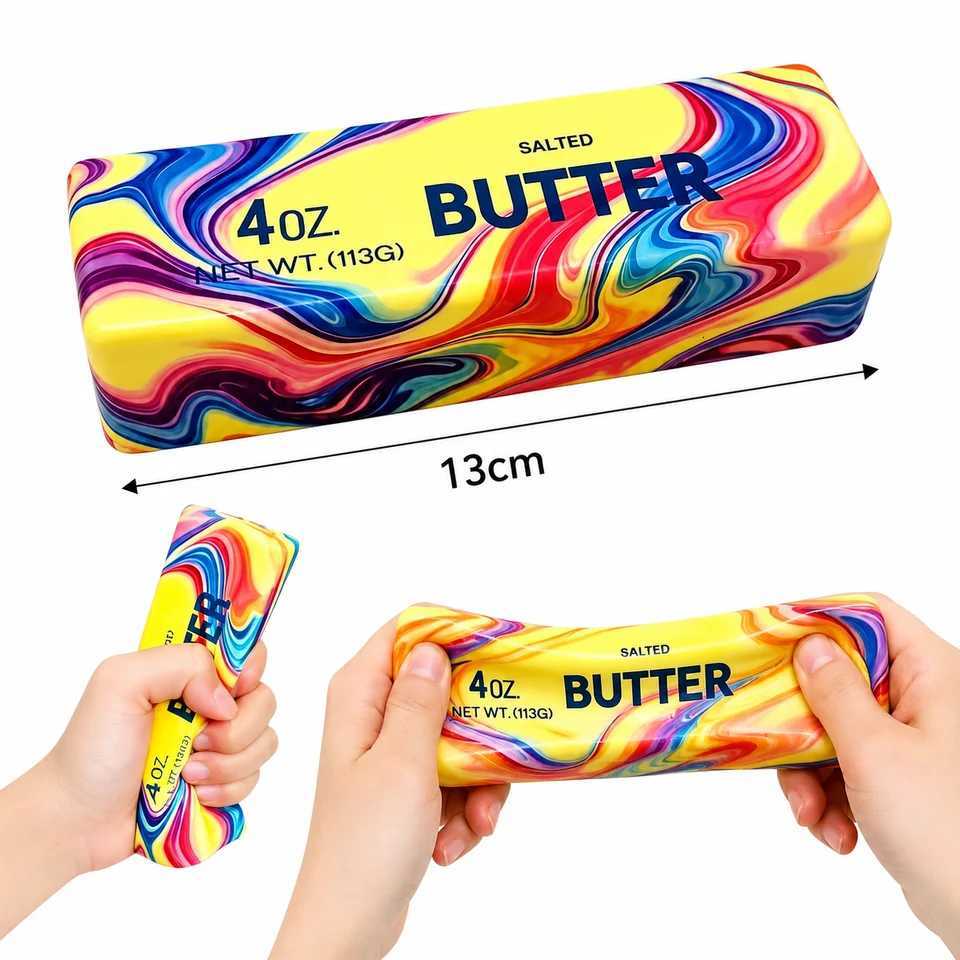 Rising Squishy Slow Jumbo Butter Soft Stress Relief Toy Giant Butter Stick Squeeze Sensory Fidget Gift L260812 - view 7