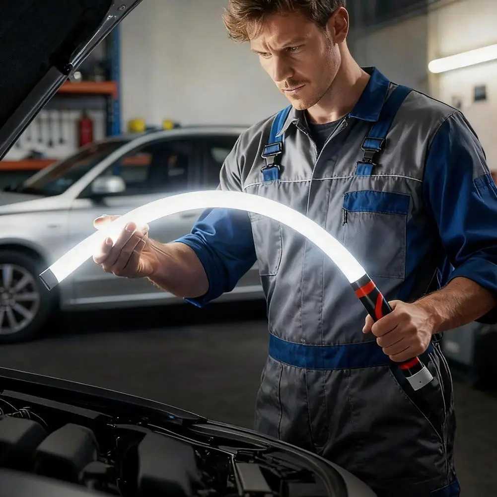 New LED Flashlight Stick Flexible High-Lumen Portable Automotive Lighting Tool Professional Work Light Mechanics and Car Repairs X260813 - view 7