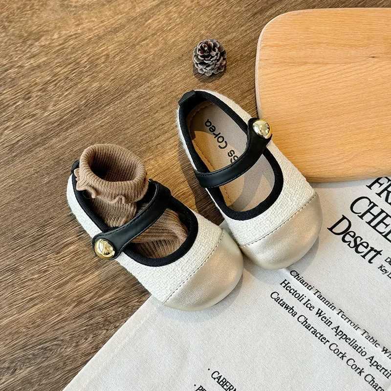 Children's Casual Single Shoes Soft-Soled Small Leather Shoes Small Fragrant Wind Princess Shoes British Style Children's Shoes Z260811 - view 4