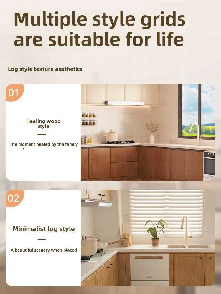 Wooden cream pull-out hot and cold all copper faucet kitchen retractable rotating vegetable washing sink faucet X260813
