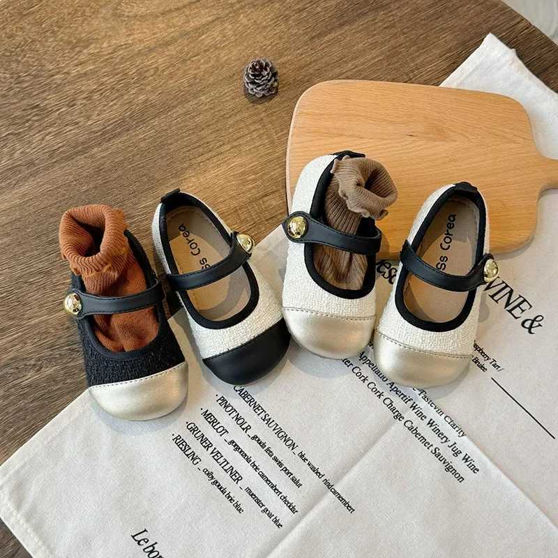 Children's Casual Single Shoes Soft-Soled Small Leather Shoes Small Fragrant Wind Princess Shoes British Style Children's Shoes Z260811 - view 3