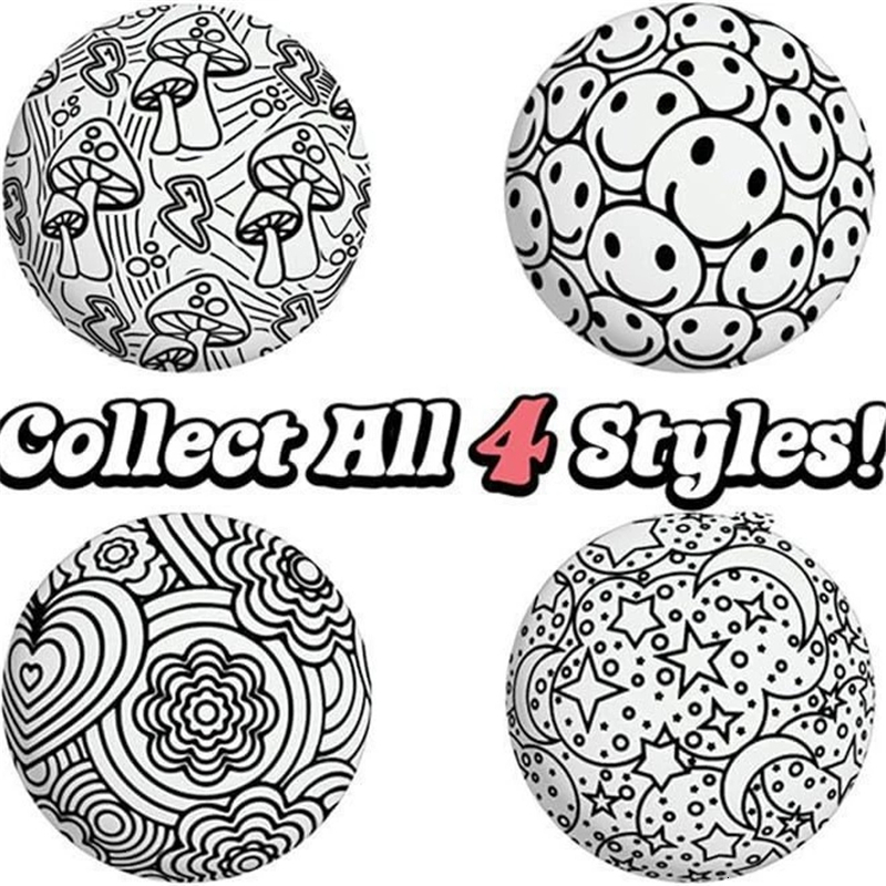 Schylling Needoh Press-Doh Color Changing Squeeze Fidget Ball Soft Dough Filled Fast Rebound Stress Relief ADHD Autism Toy 26L0813 - view 3