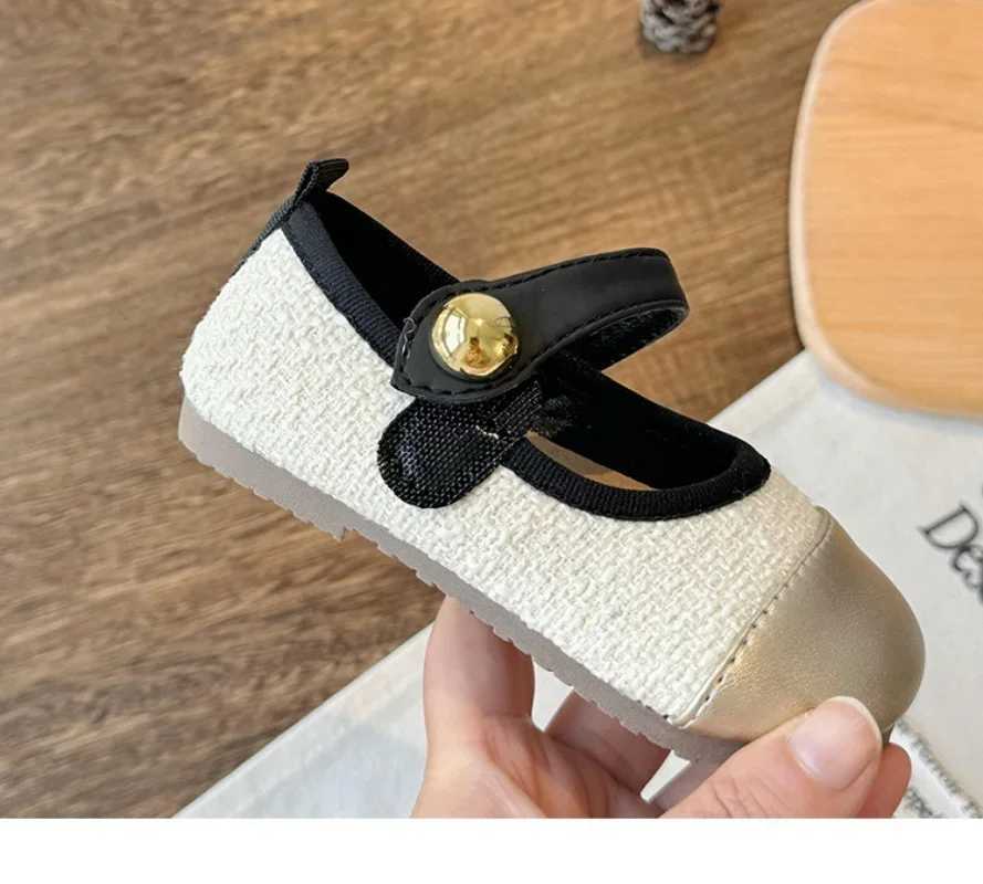 Children's Casual Single Shoes Soft-Soled Small Leather Shoes Small Fragrant Wind Princess Shoes British Style Children's Shoes Z260811 - view 5