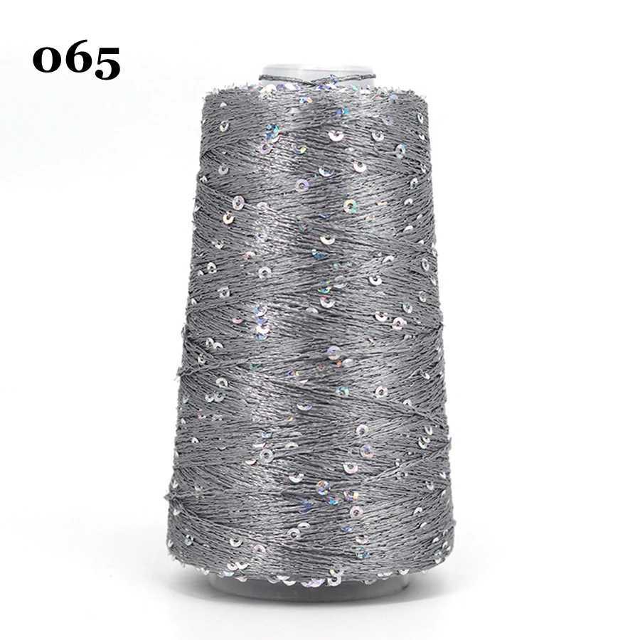 50g /350M Mercerized yarn 3mm special Sequin yarn DIY hand woven Rag doll knitting wool blanket L260812 - view 3
