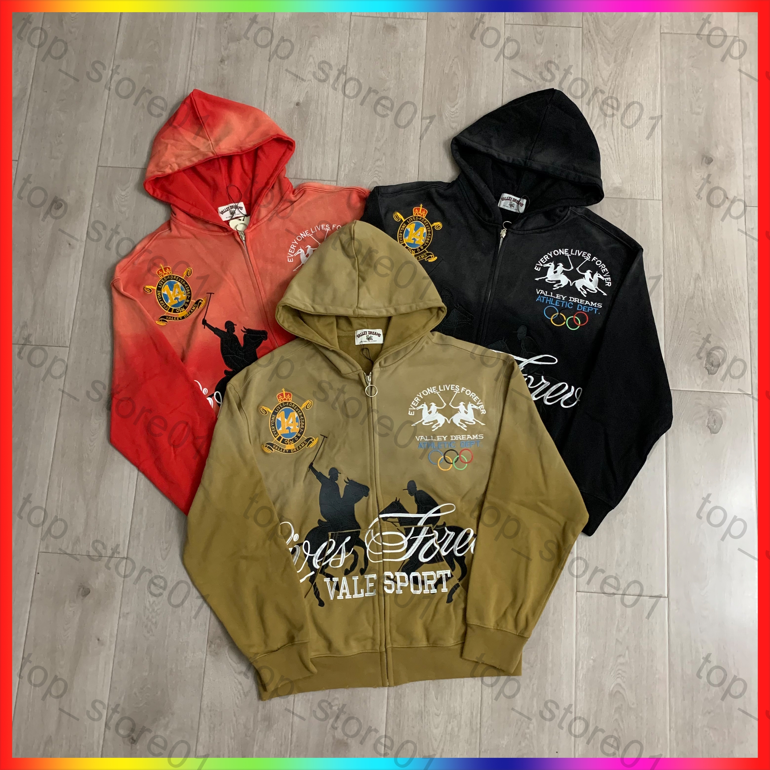 2026 Valley Dreams Felpa Con Cappuccio Designer Felpa Con C…
