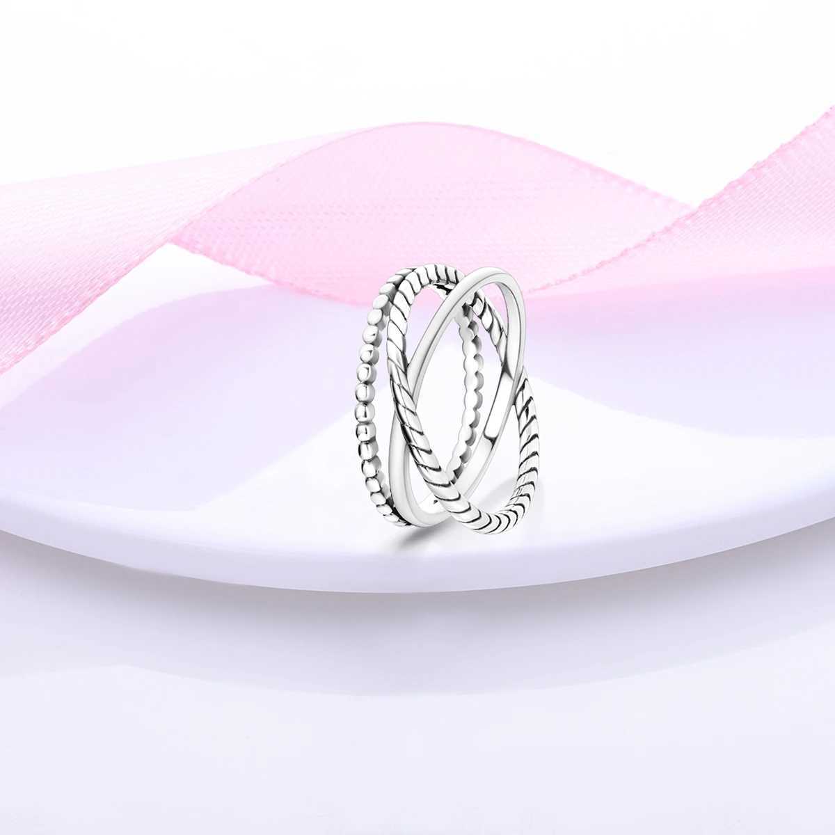 925 Sterling Silver Ring For Woman Firefly Celtic Knot Plain Color Original Finger Rings Wedding Gift Fashion Jewelry Z260813 - view 4