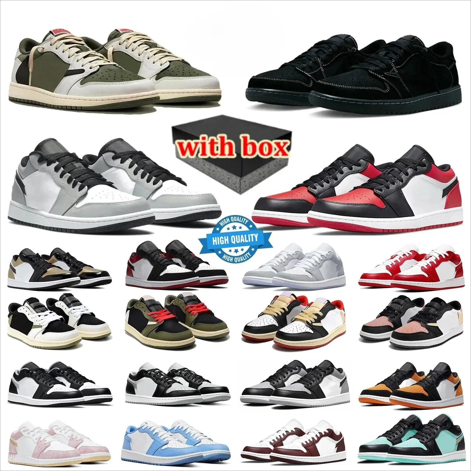 Scarpe Da Basket Designer 1S Low OG Nero Phantom Triple Bianco University Blue …