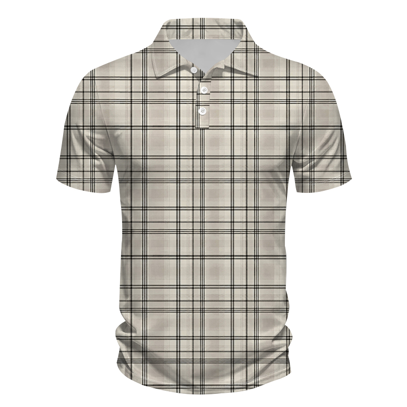 Men's Summer Fashion Polo Shirt with Short Sleeves - view 4
