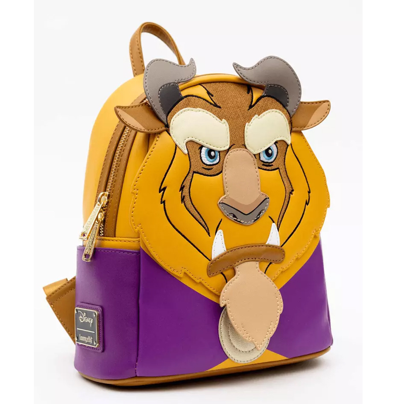 9 styles Loungefly Disney Beauty The Beast and Princess Bell Winter Cosplay Mini Backpack 46