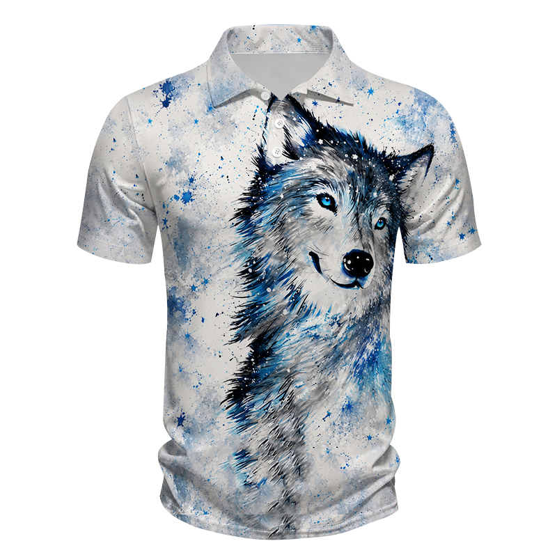 Men's Summer Fashion Polo Shirt with Short Sleeves
