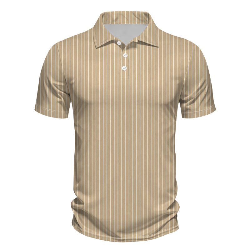 Men's Summer Fashion Polo Shirt with Short Sleeves - view 5