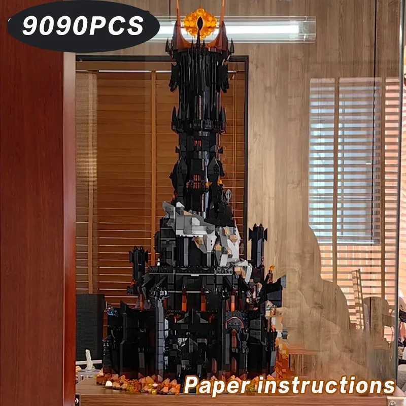 Eye of Sauron Black Tower 5471PCS Building Blocks Lord of the Rings Barad-dur Replica Premium Dark Model Collectible Q260814 - view 5