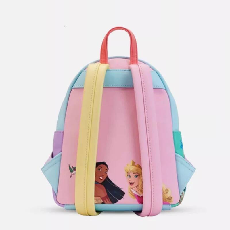 Loungefly Princess Series Manga Style Animated Collage Collection Mini Backpack d8 - view 5