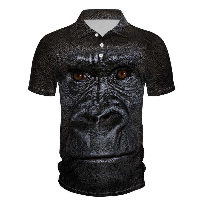 Men's Summer Fashion Polo Shirt with Short Sleeves - view 3
