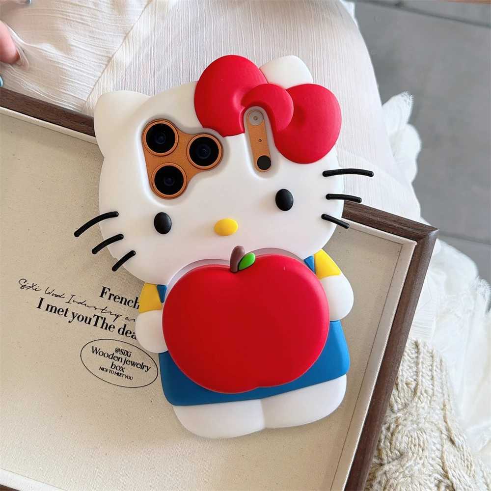 Simple Love Heart Cute Hello Kitty Phone Case For iPhone 17 Pro Max 17 Pro 17 16 15 14 13 Pro Max NEW Skin Feel Shockproof Cover C260815 - view 5