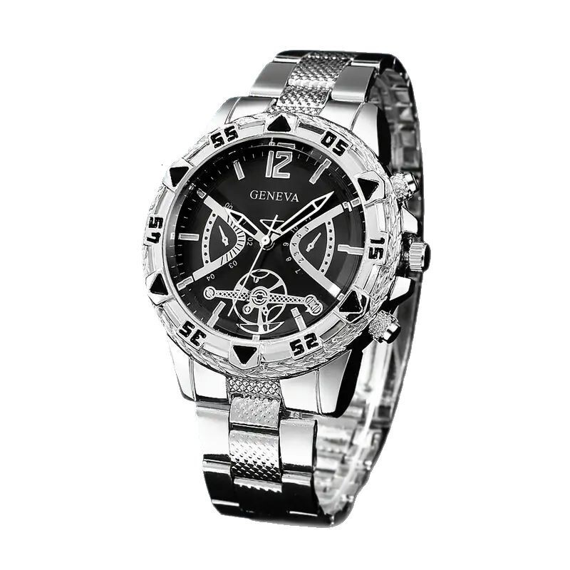 Luxury Brand Designer Watch 2025 New Fashionable Simple Trendy Versatile Quartz Wristwatch With Large Dial And Alloy Case For Men - view 6
