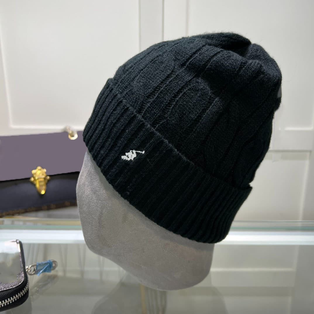 Polo Di Design Beanie Cappello Da Donna Ricamato Caldo Alla…