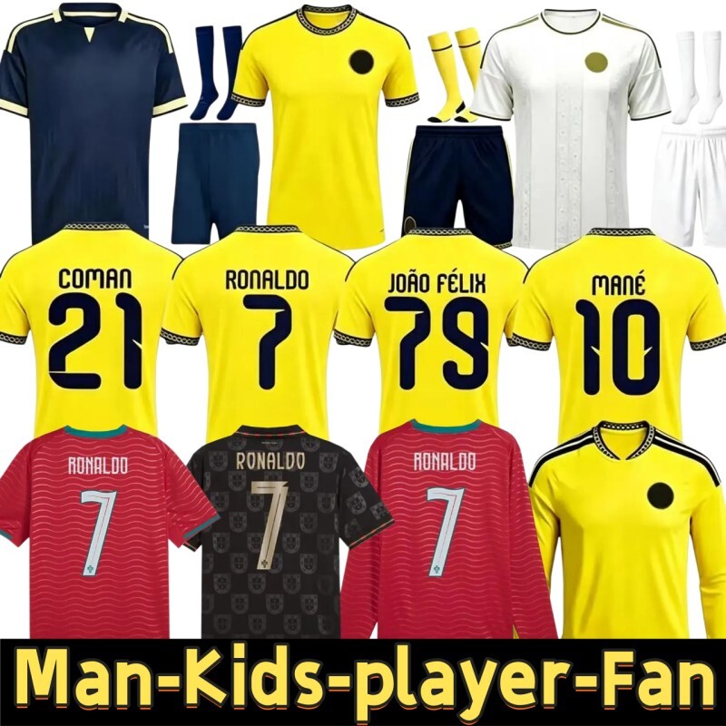 26 27Riyadh Maglia Da Calcio Al Nassr FC Magliette Da Calcio Uomo Kit Bambini B…