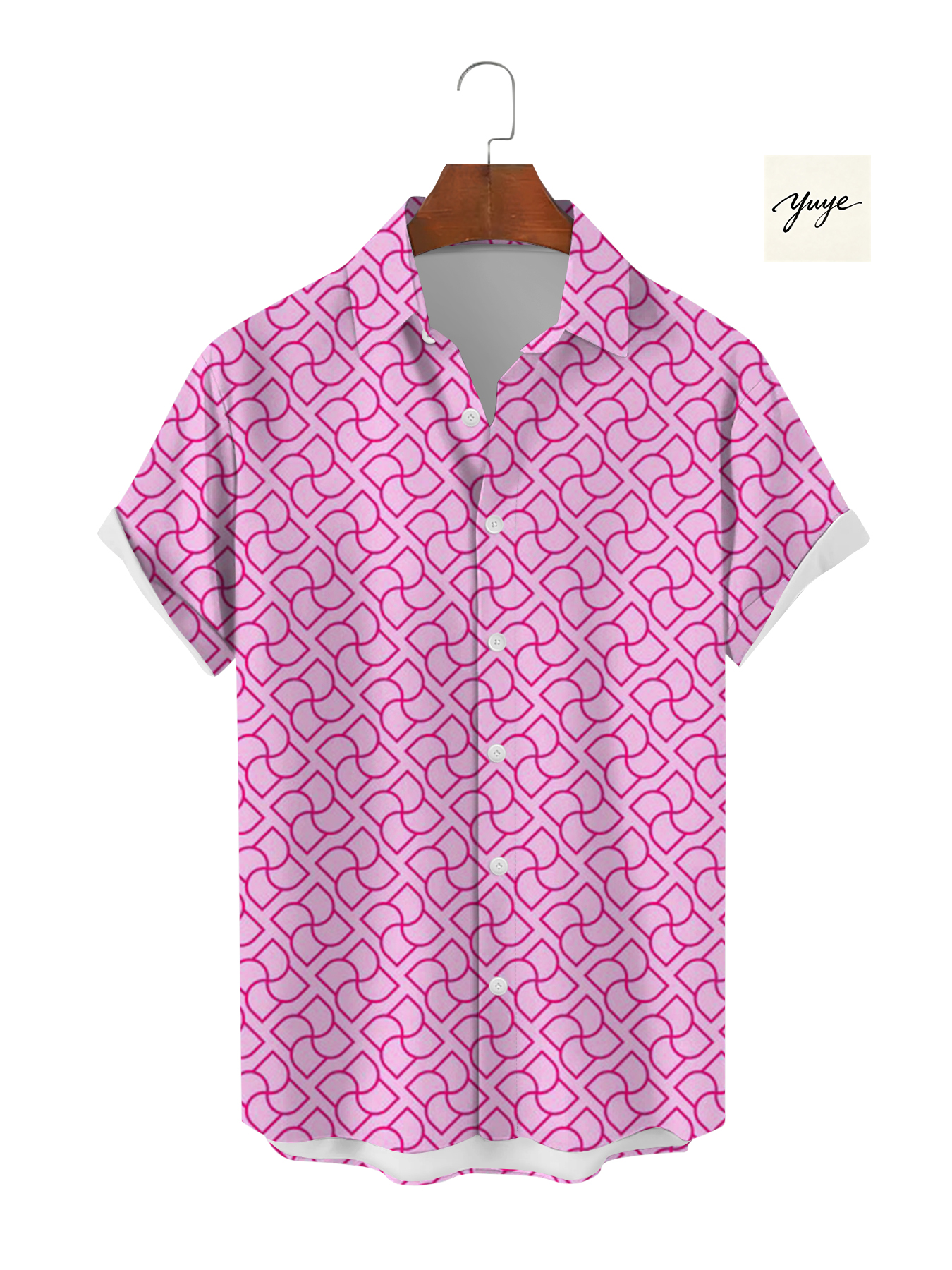 Men's Short Sleeve Printed Shirt for Summer - view 6