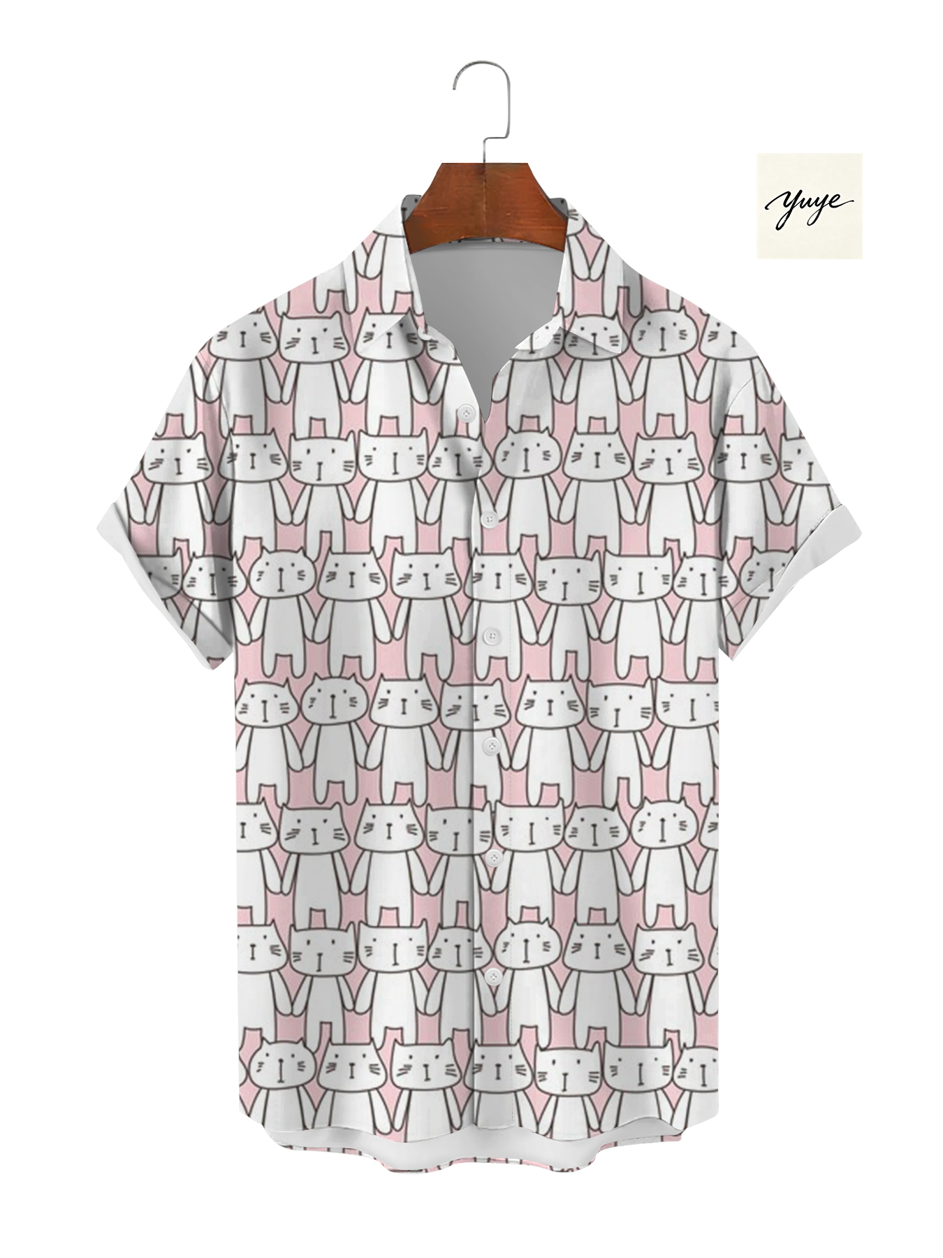 Men's Short Sleeve Printed Shirt for Summer - view 5