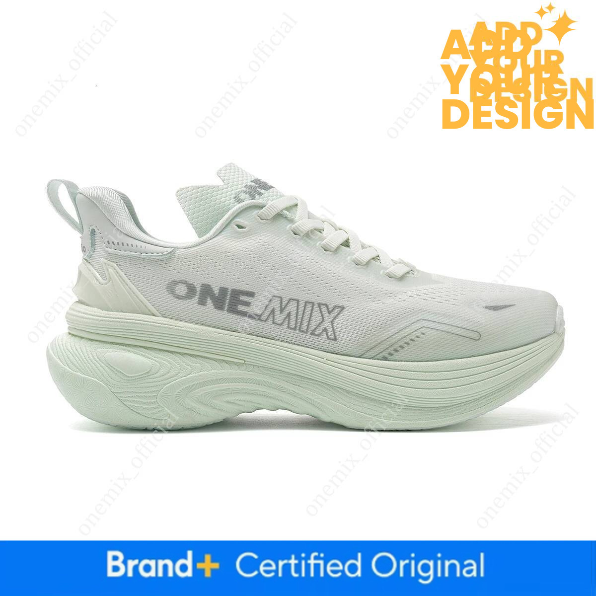 ONEMIX New Cushion Running Women And Men Light Fashion Outdoor Sneakers Road Sports Shoes Training Jogging Fitness - view 5