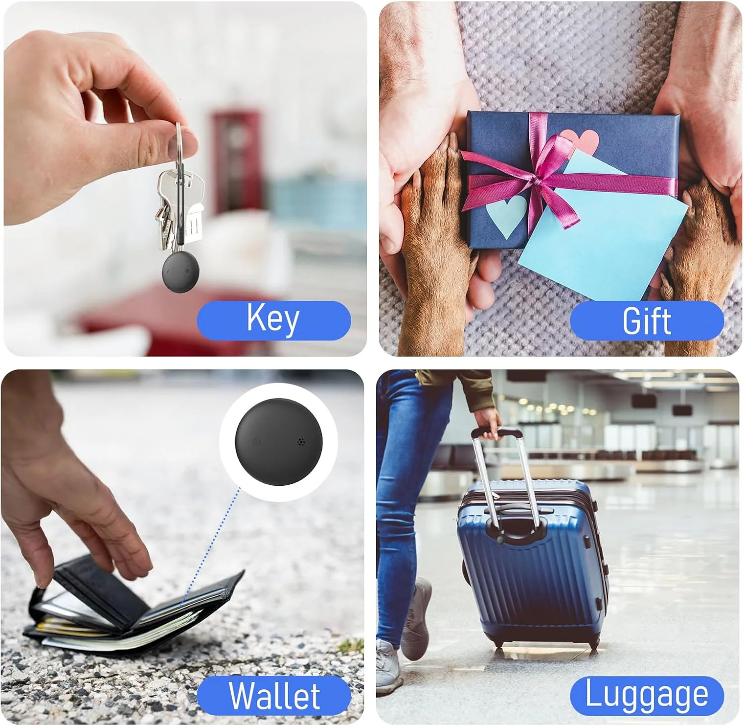 GPS Tag Air Tracker Smart Bluetooth Tracker Keys Finder Item Locator Smart Tag Phone Finder For Iphone Find My only IOS 260817 - view 6
