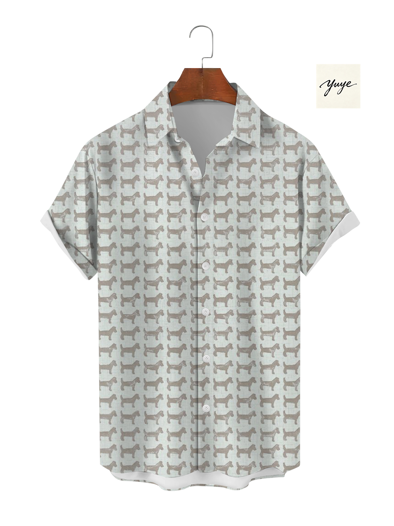 Men's Short Sleeve Printed Shirt for Summer - view 7