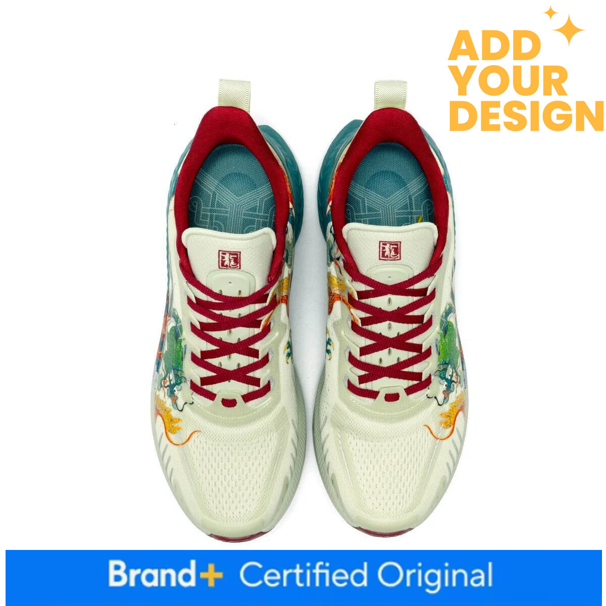 ONEMIX Original Man Sneakers Loong Women's Sports Trainers Luxury Comfortable Traditional Chinese Style Running Shoes - view 7