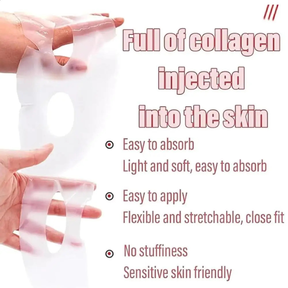4pcs Quasi Bio Collagen Overnight Face Mask 40g izing Hydrogel Mask Korean Skin Care 260817 - view 6