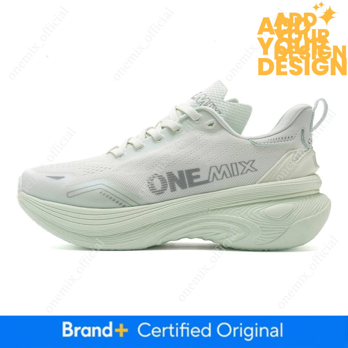 ONEMIX New Cushion Running Women And Men Light Fashion Outdoor Sneakers Road Sports Shoes Training Jogging Fitness - view 3