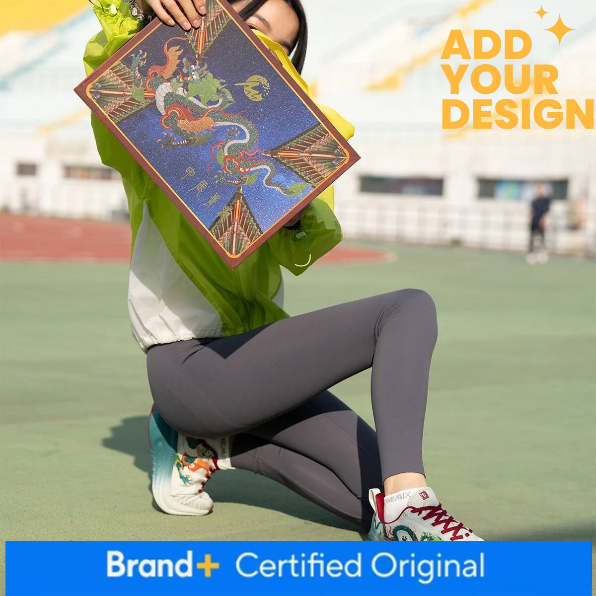 ONEMIX Original Man Sneakers Loong Women's Sports Trainers Luxury Comfortable Traditional Chinese Style Running Shoes - view 3