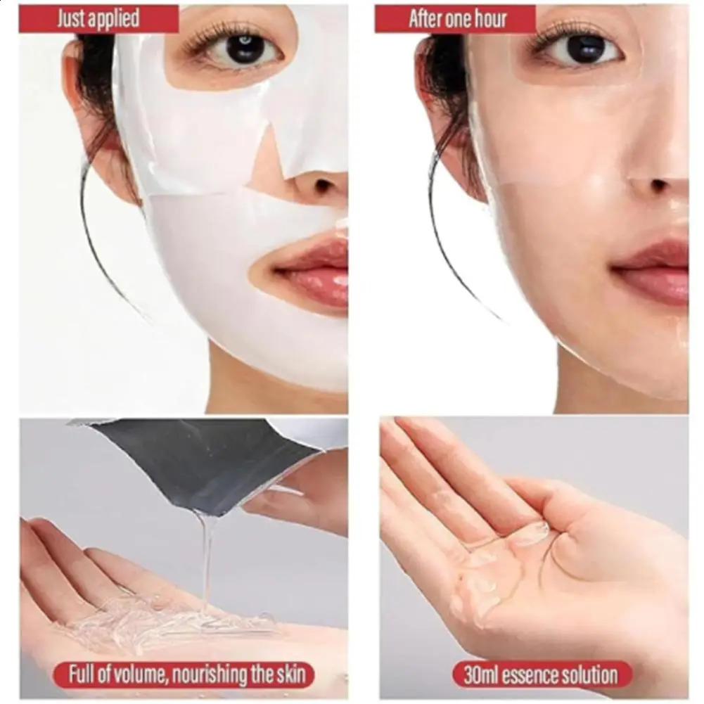 4pcs Quasi Bio Collagen Overnight Face Mask 40g izing Hydrogel Mask Korean Skin Care 260817 - view 4