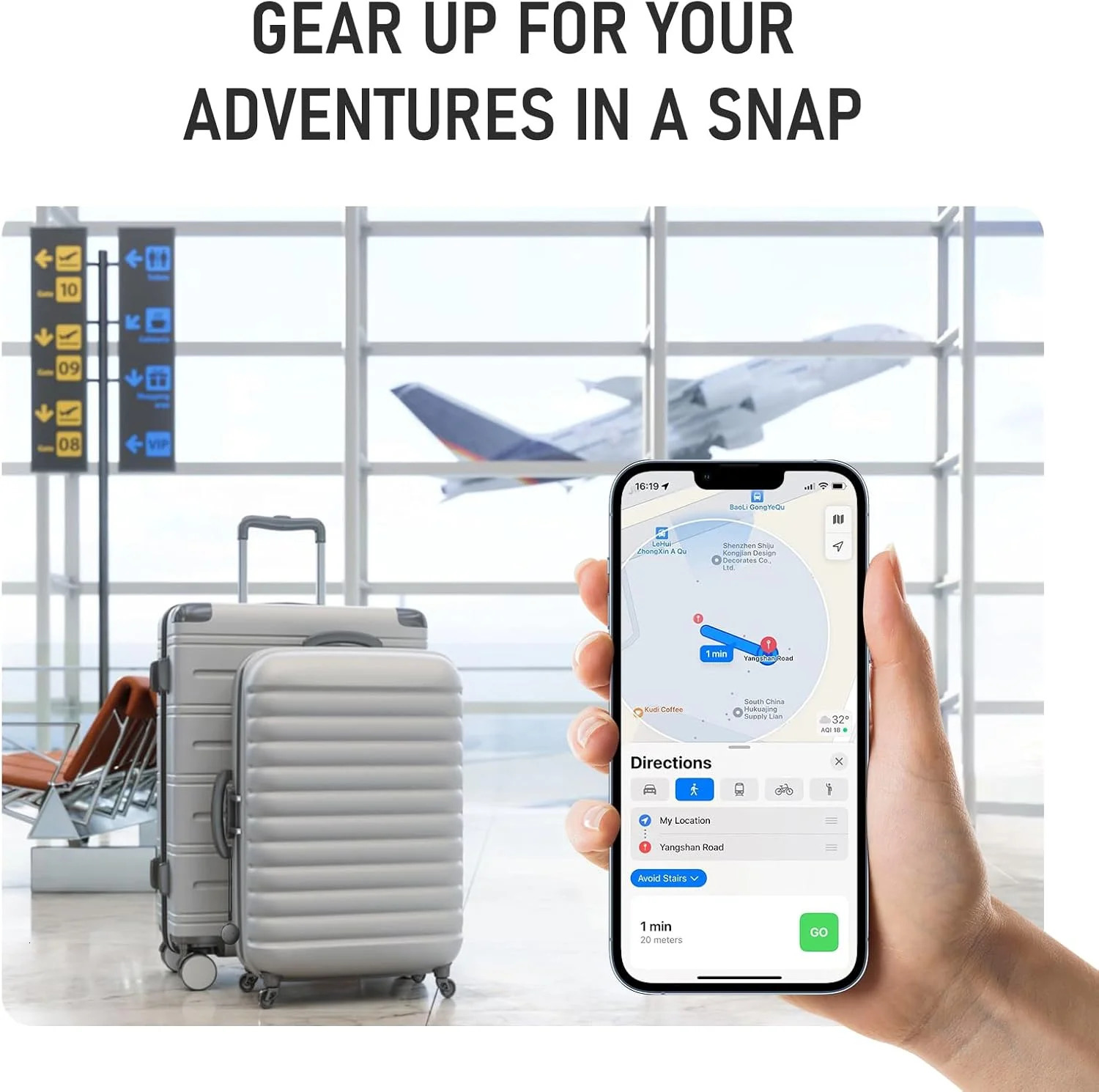 GPS Tag Air Tracker Smart Bluetooth Tracker Keys Finder Item Locator Smart Tag Phone Finder For Iphone Find My only IOS 260817 - view 4