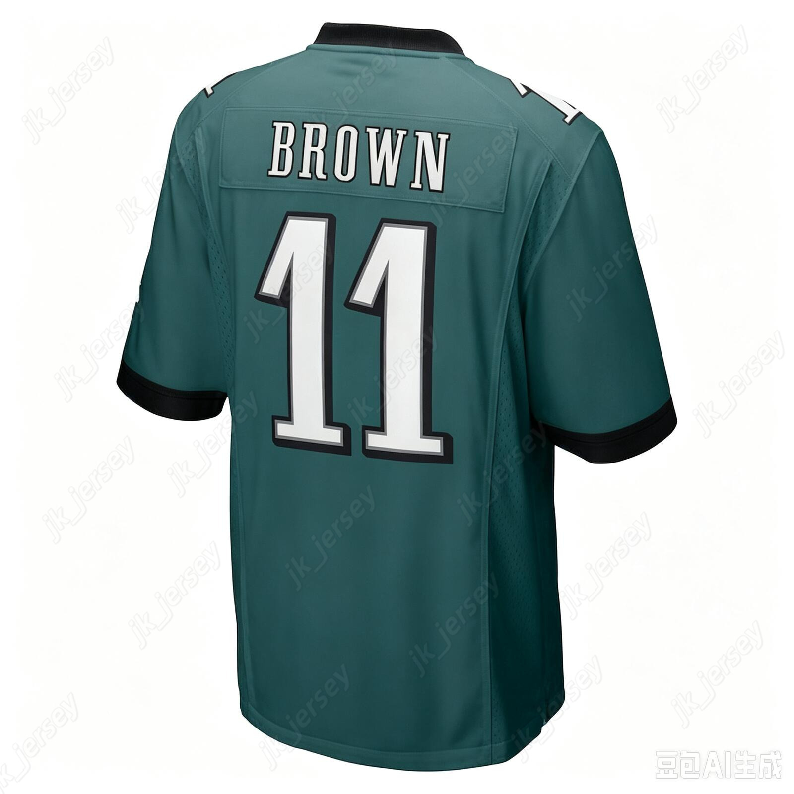 Makai Lemon Saquon Barkle Cooper DeJean AJ Brown DeVonta Hurts Jihaad Campbell Eli Stowers Brian Dawkins Nolan Smith Jr Jalen Carter Football - view 6
